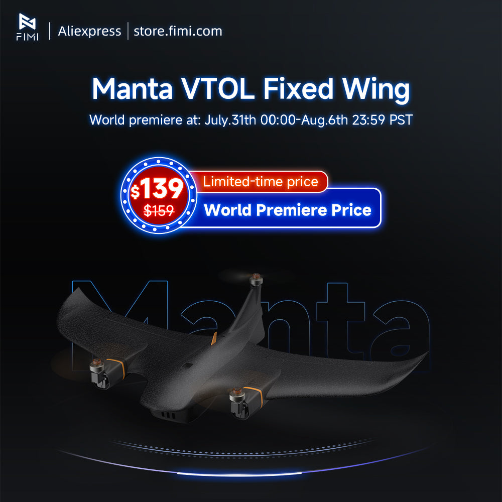 FIMI Manta VTOL Fixed is coming
