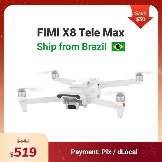 Brasil Stock - 4G Module for FIMI X8 Tele Max - about 12 Days Fast Delivery
