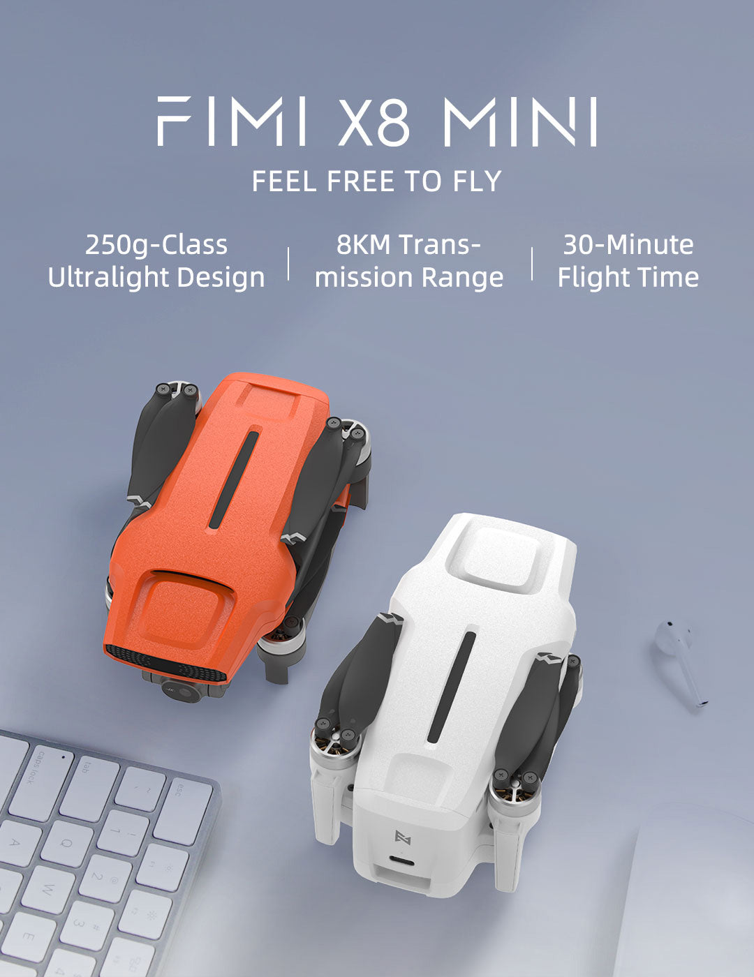 Earn your wings with the best beginner drones---Fimi X8 MINI Drone