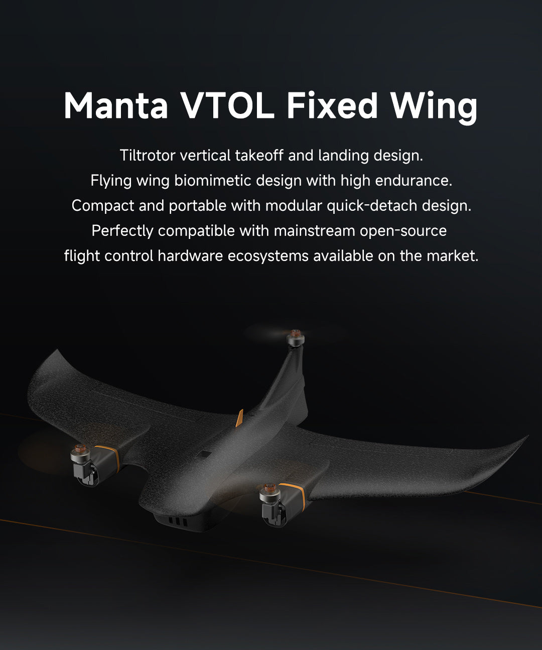 FIMI Manta VTOL Long Range Aircraft – Quick Build and Maiden Flight