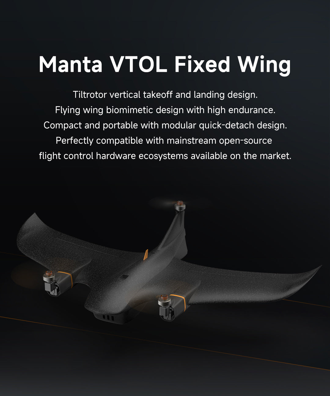FIMI Manta VTOL Long Range Aircraft – Quick Build and Maiden Flight