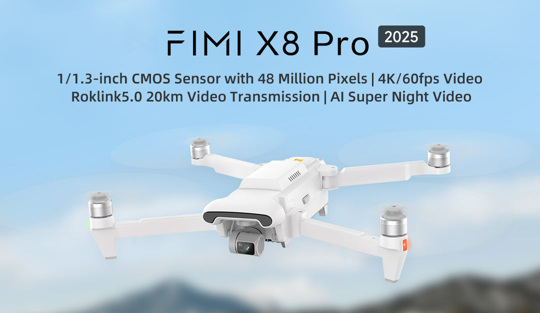 FIMI X8 Pro 2025 launch – Gift Season Sale Now On!