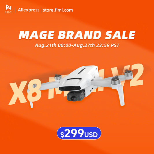 An incredible price of FIMI X8 MINI V2 only $299!