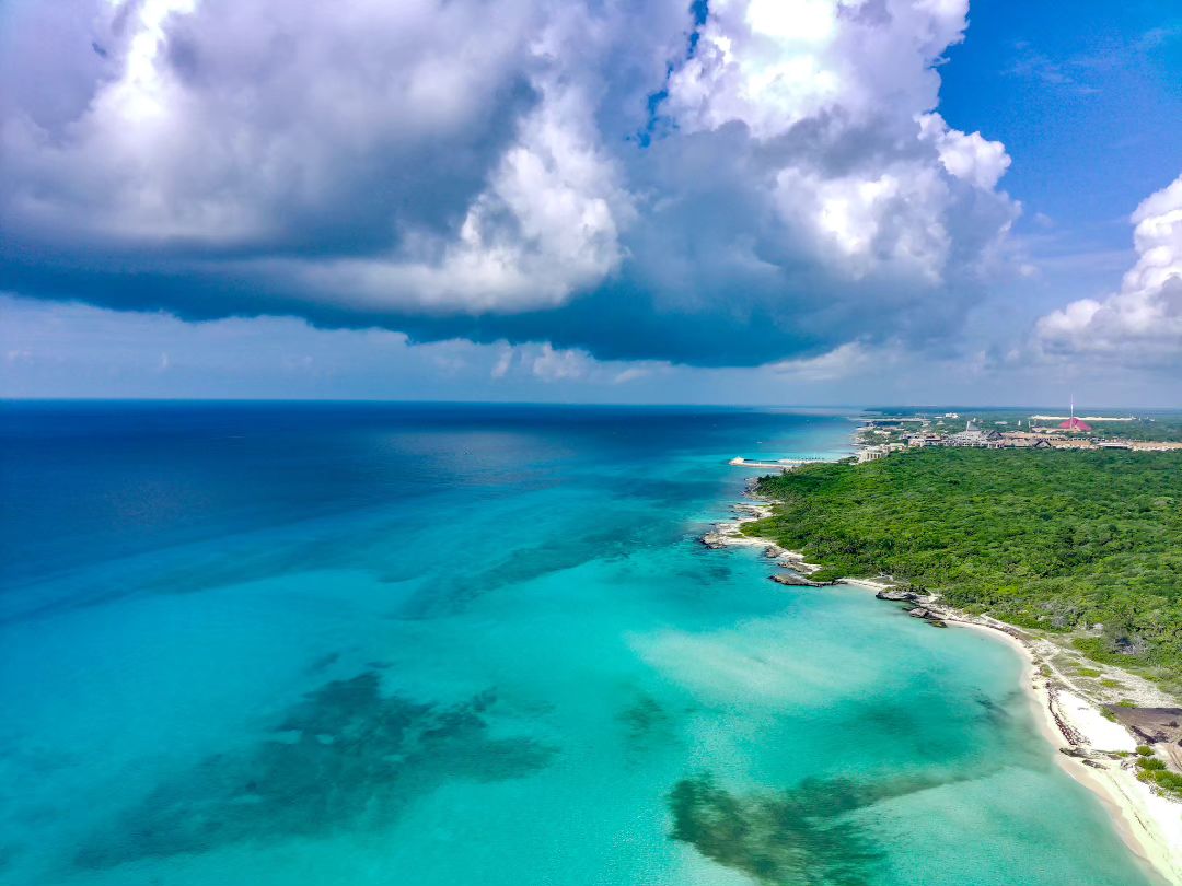 Captured this breathtaking view by the serene seaside.