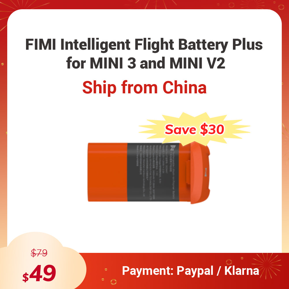 FIMI MINI 3 & MINI 3 SE & MINI 3 & X8 MINI V2 & X8 MINI Intelligent Flight Battery Plus