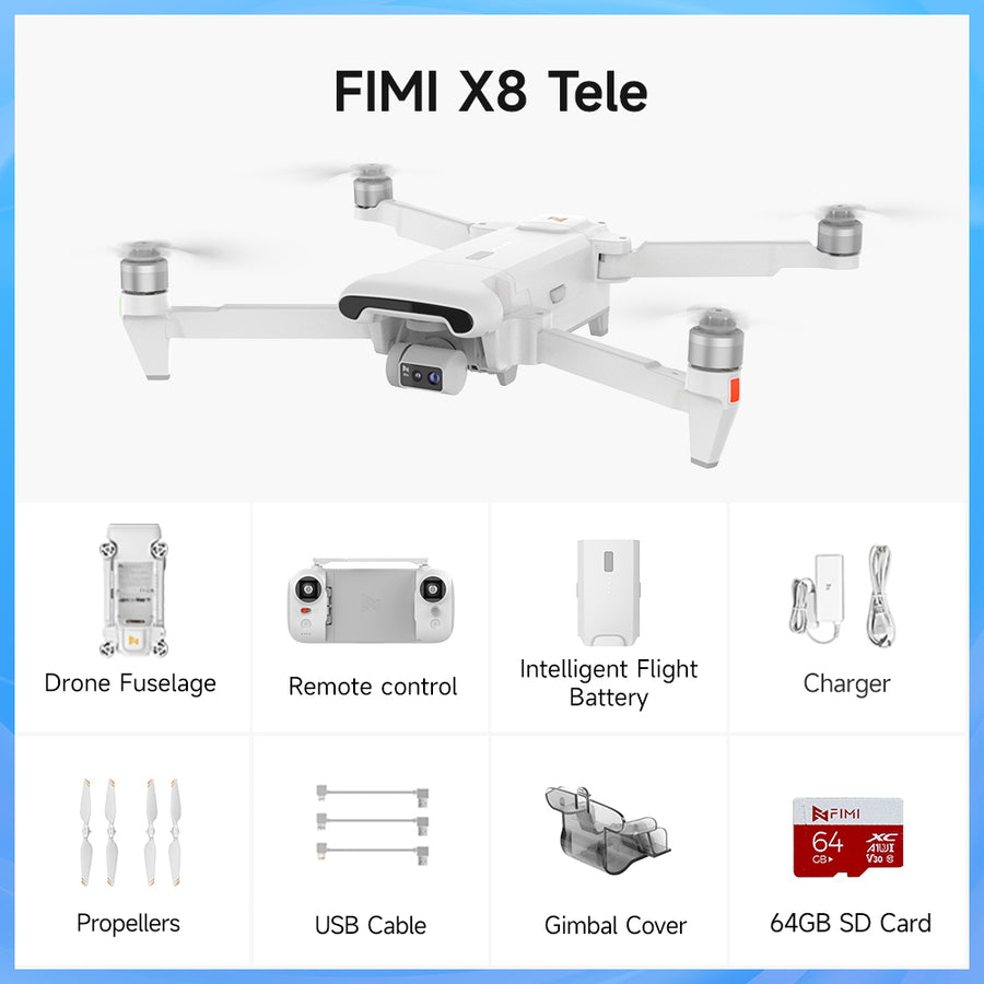 FIMI X8 Tele Camera Drone – FIMI Official Store