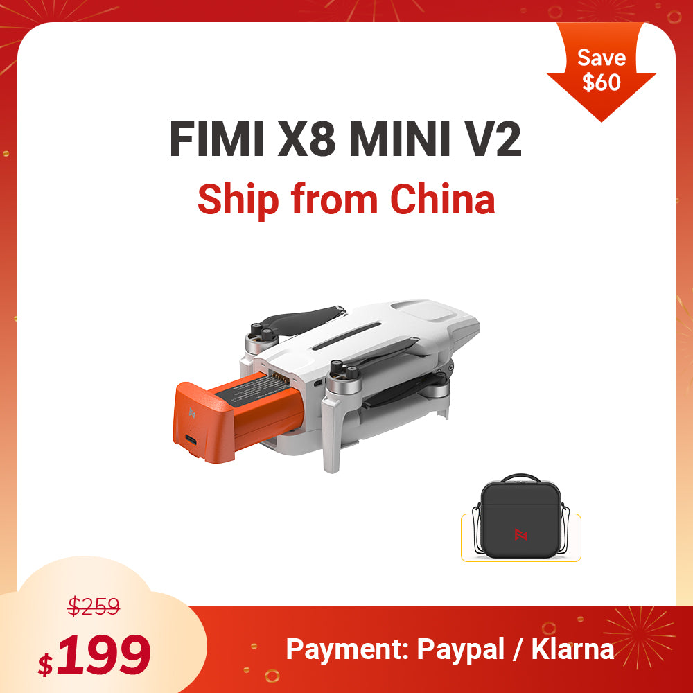FIMI X8 Mini V2 Camera Drone with Bag