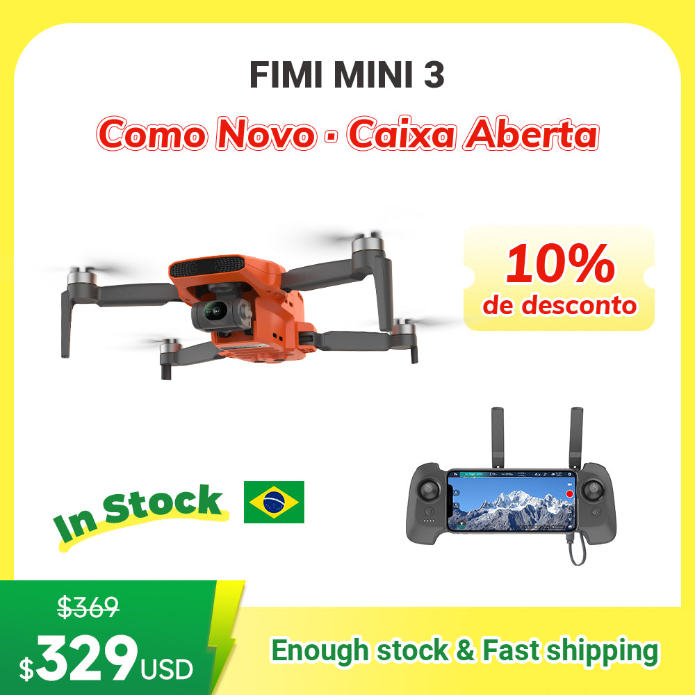 FIMI Kameradrohne aus Brasilien – Geöffnet · Neuwertig – 10 % Rabatt