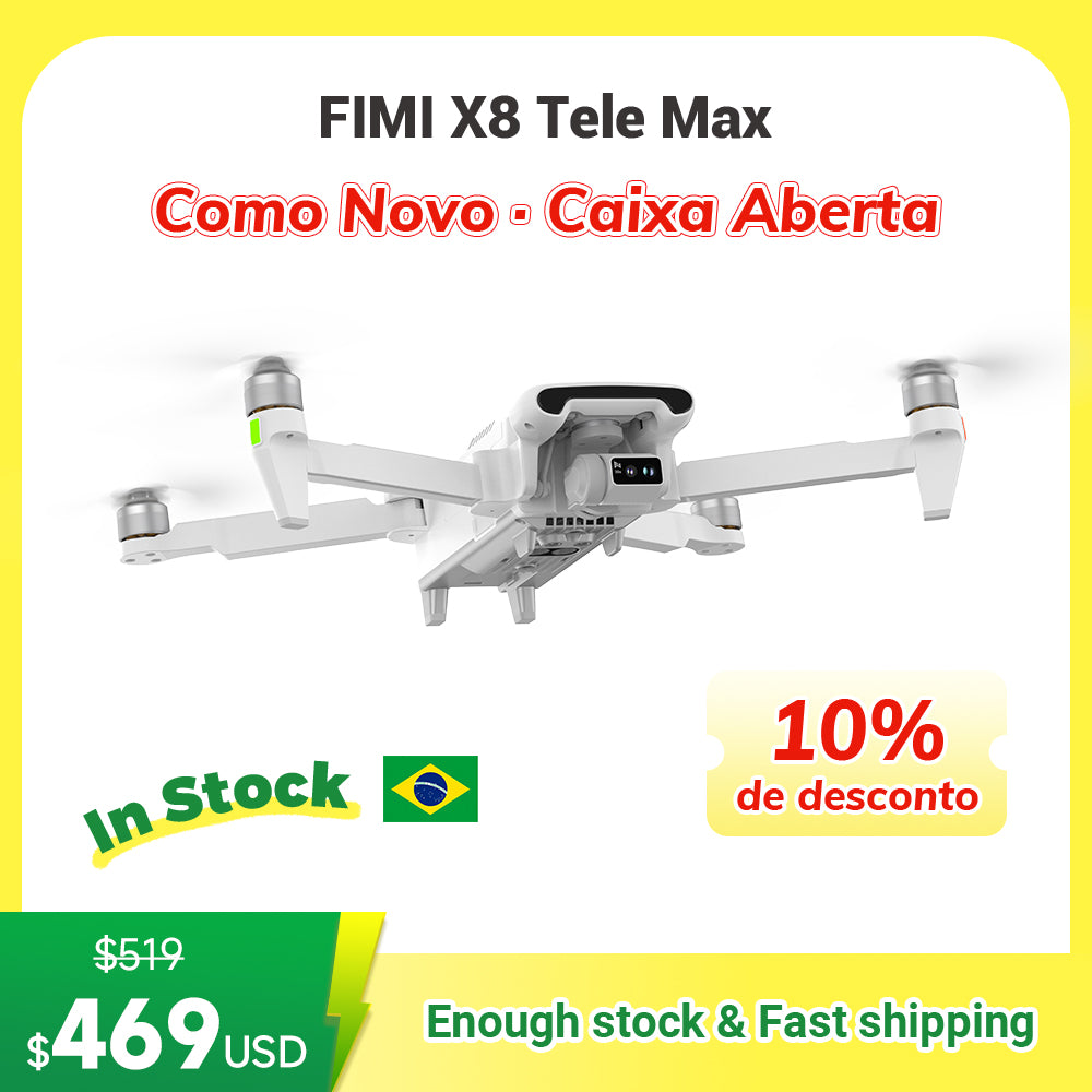 FIMI Kameradrohne aus Brasilien – Geöffnet · Neuwertig – 10 % Rabatt