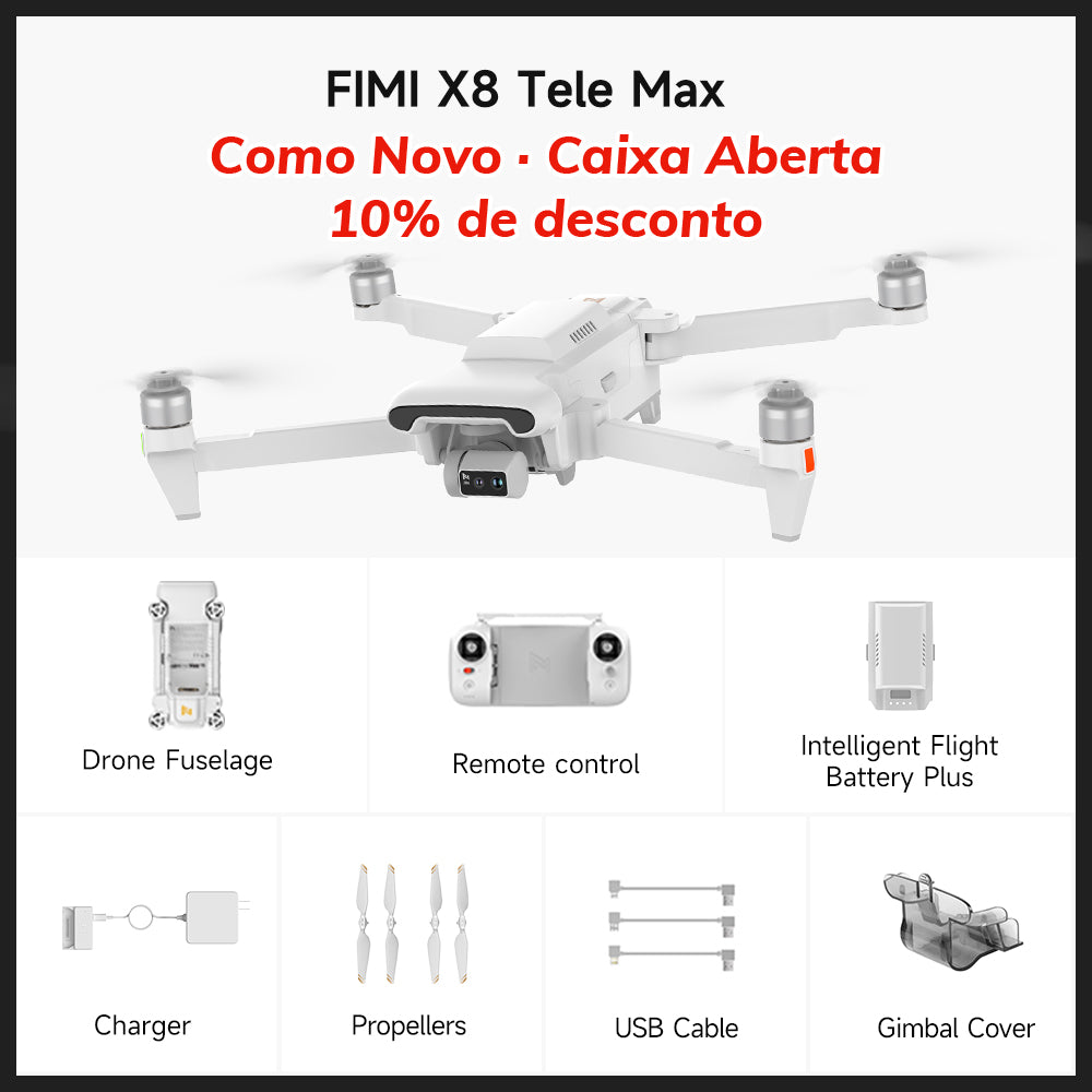FIMI Kameradrohne aus Brasilien – Geöffnet · Neuwertig – 10 % Rabatt