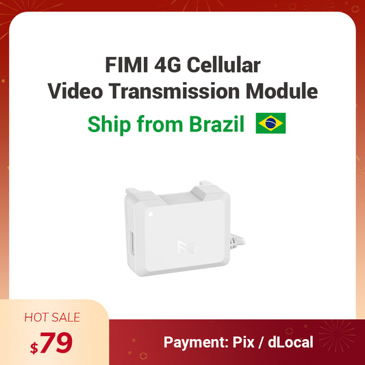 Brasil Stock - 4G Module for FIMI X8 Tele Max - about 12 Days Fast Delivery